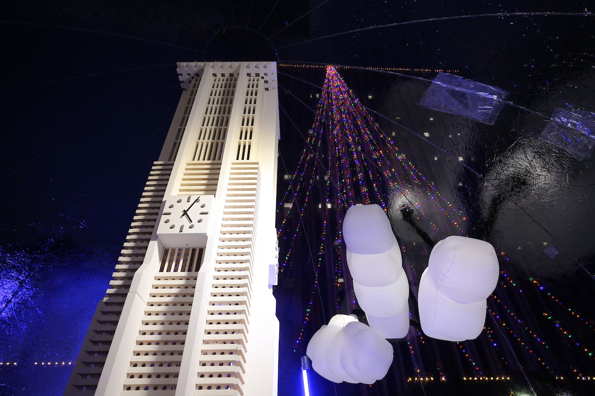 UCR adds snow globe experience to Festival of Lights Inside UCR UC